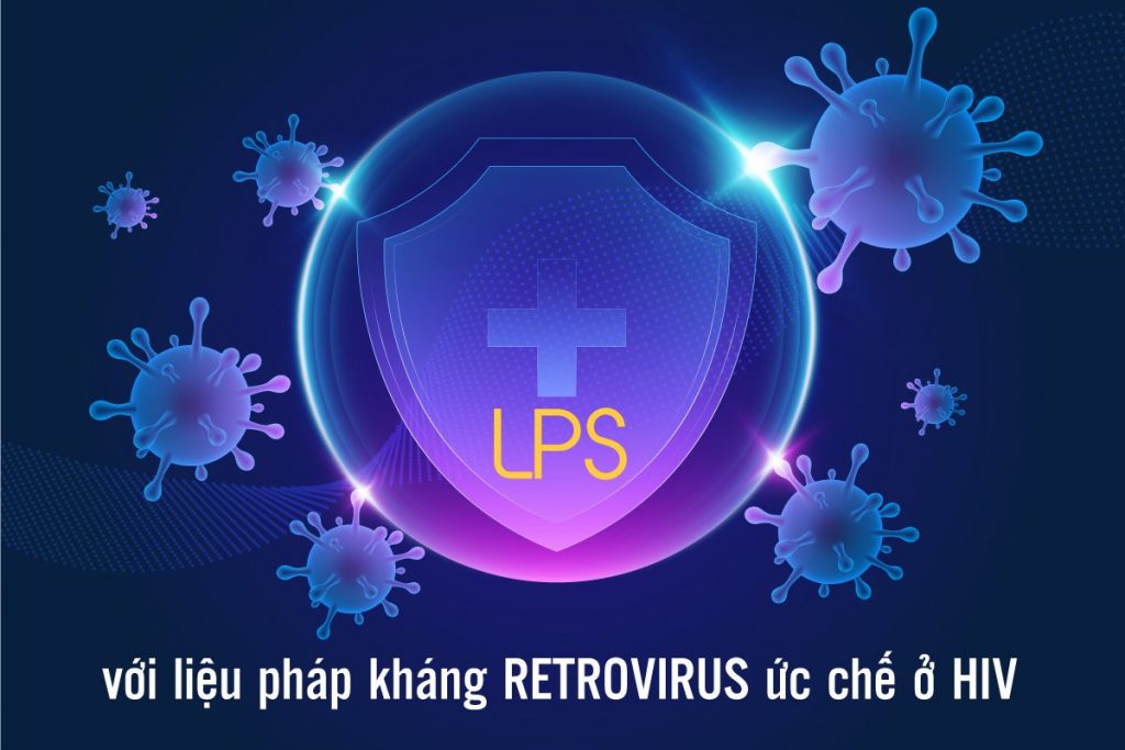 LPS với liệu pháp kháng retrovirus ức chế ở HIV